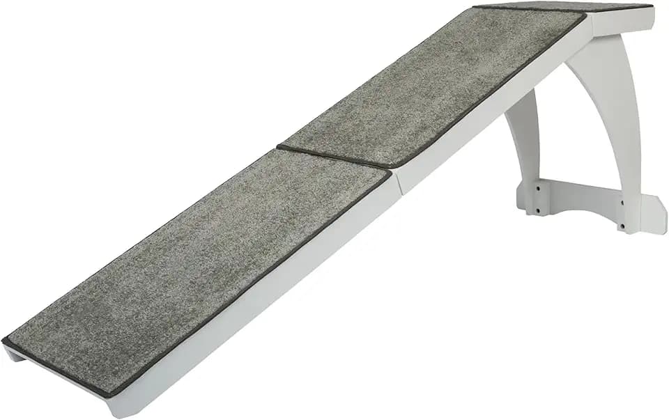 PetSafe CozyUp Wooden Pet Bed Ramp, White
