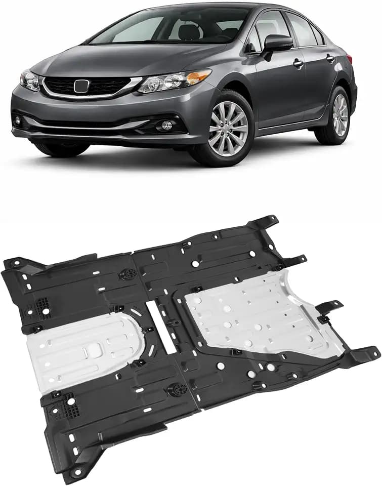 ECOTRIC Engine Splash Shield Plate Compatible with 2013-2015 Honda Civic