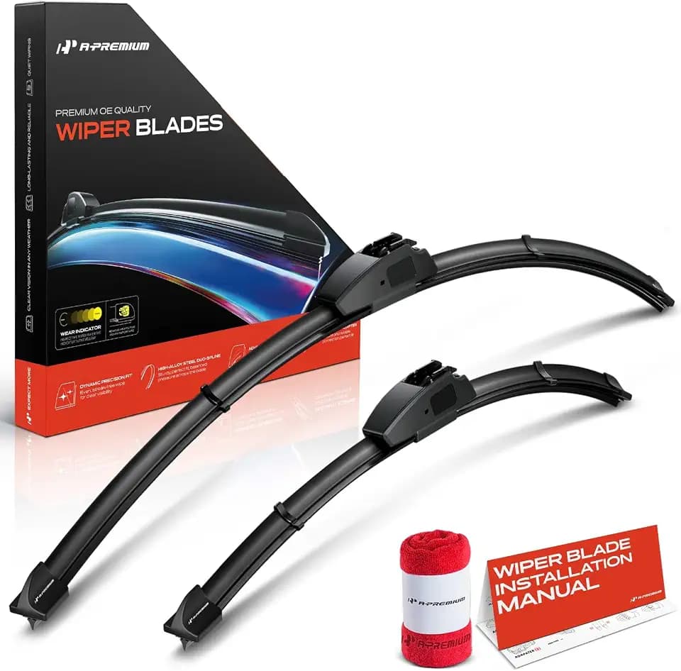 A-Premium 26" + 18" Windshield Wiper Blades Compatible with Honda Accord