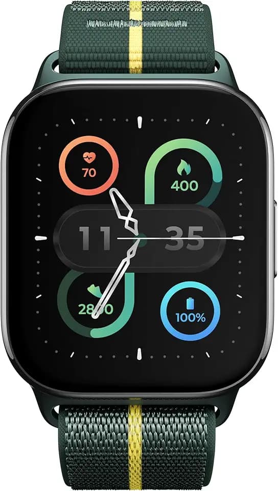 "SMART WATCH 1.9"" BT IP68 FIT GREEN"