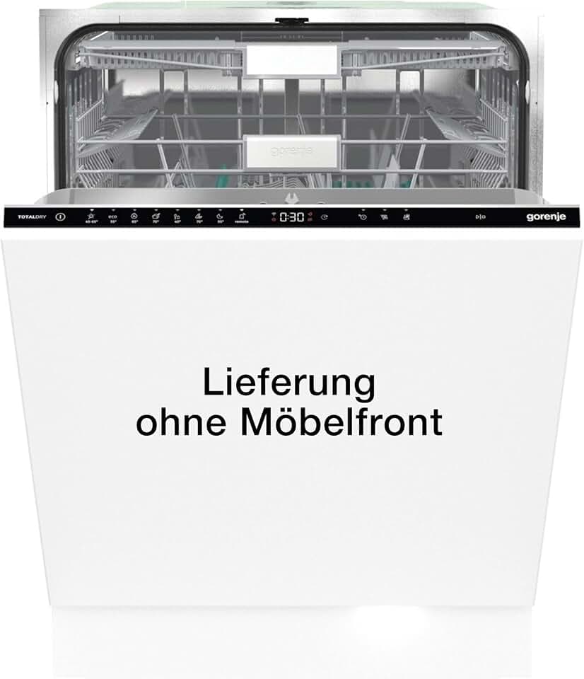 Gorenje ULTRAB16WIFI Vollintegrierbarer Geschirrspüler / 60cm Spülmaschine/ 7 Programme/Vollständiger Überlaufschutz / 16 Maßgedecke/Memory-Funktion