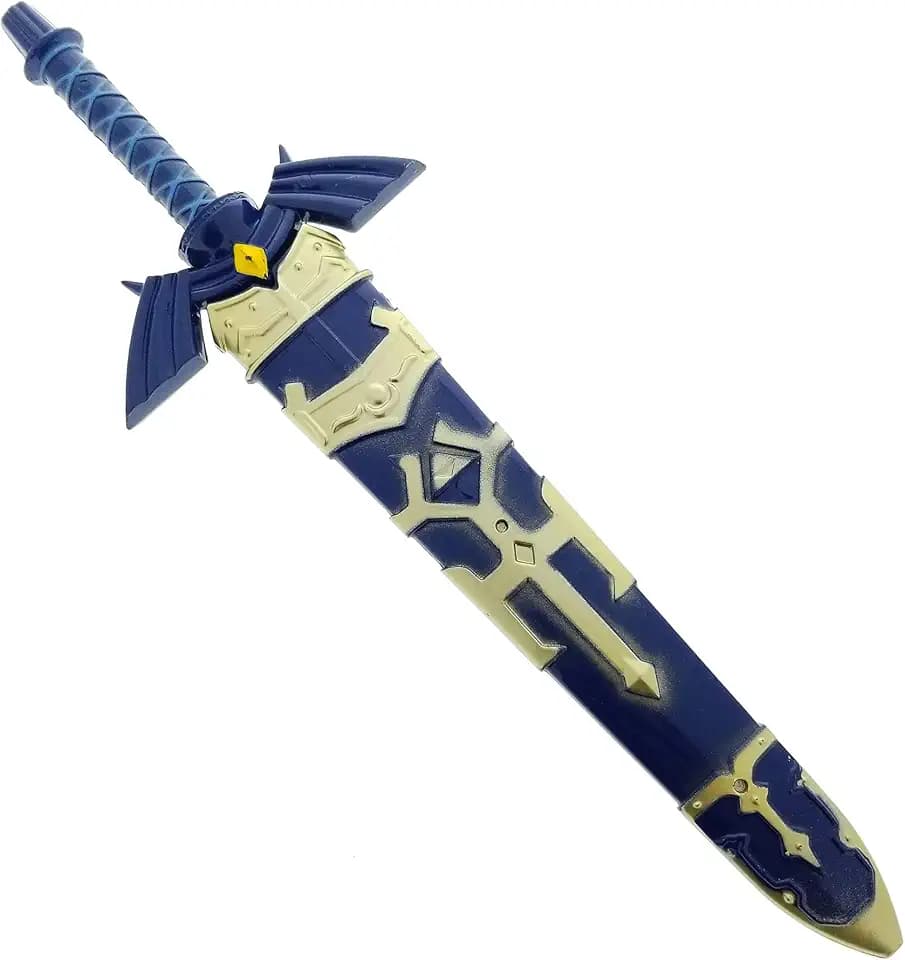 11 Inch Fantasy Master Sword Style Dagger Replica with Dull Blade for Collection LARP Cosplay and Gifts