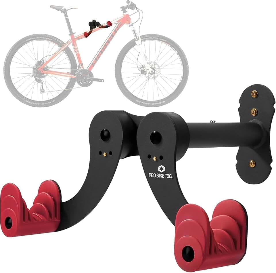 PRO BIKE TOOL Bike Rack for Garage Wall Mount - Horizontal Bike Storage