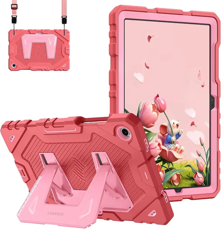 Fintie Kid-Friendly Case for Samsung Galaxy Tab A11+/A9+ 11'', Pink