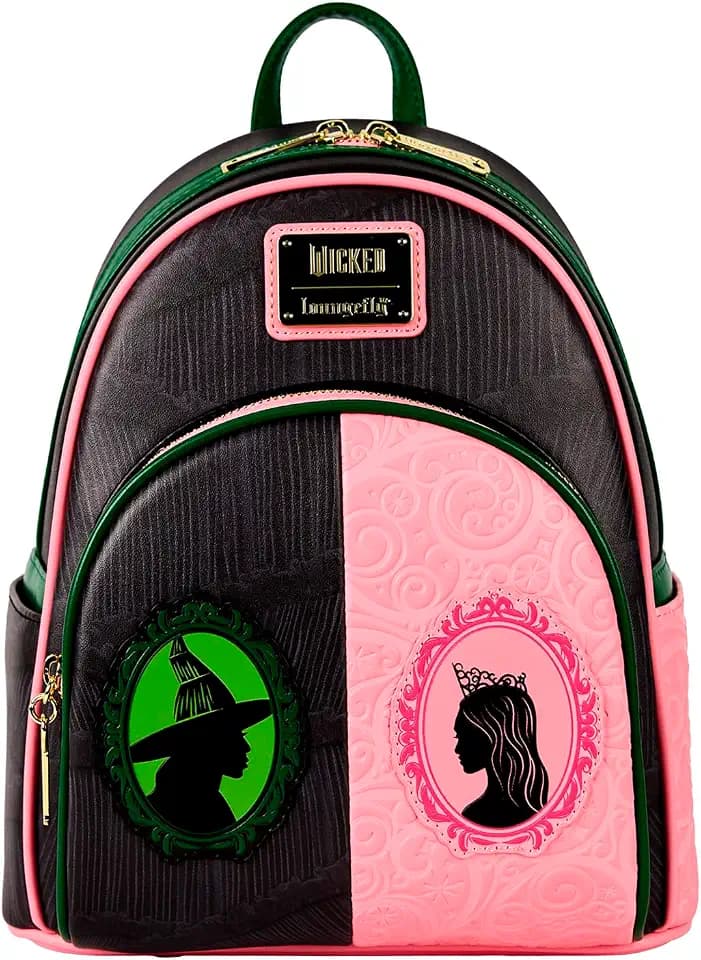 Loungefly Universal: Wicked - Glinda and Elphaba Mini-Backpack, Amazon Exclusive
