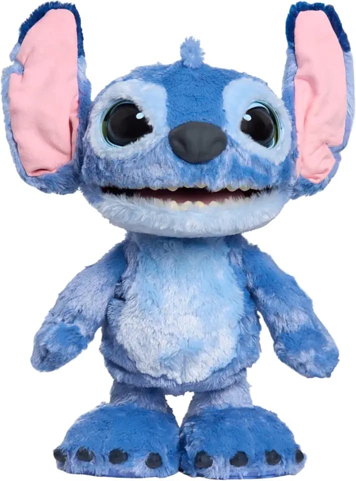 Disney Stitch Ultimate Stitch Interactive 17" Plush Toy, 100+ Sounds