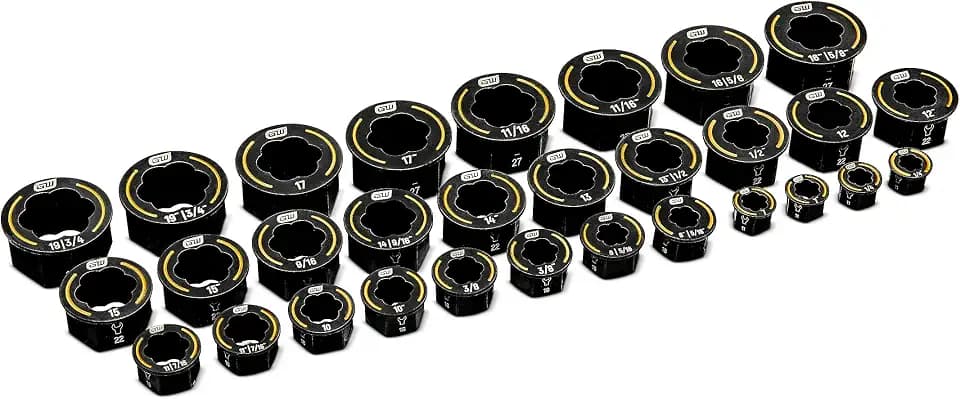 GEARWRENCH 30 Piece Bolt Biter SAE/Metric Wrench Insert Set - 86193