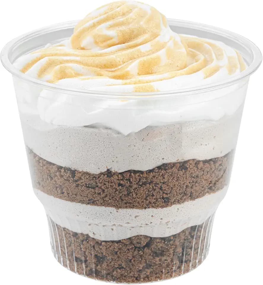 Restaurantware Plastic Dessert Cups 500 Count 12 oz Round Disposable Clear Parfait Bowls Crack-Resistant Stackable Individual Serving Cups Clear