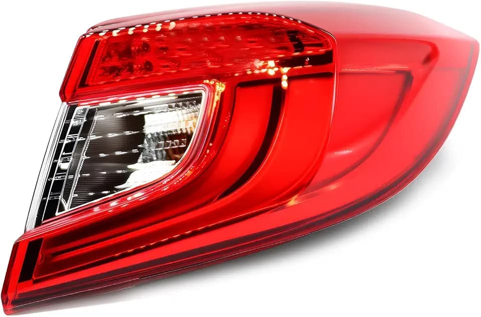 Right Outer Tail Light Assembly Compatible with Accord 2018-2022