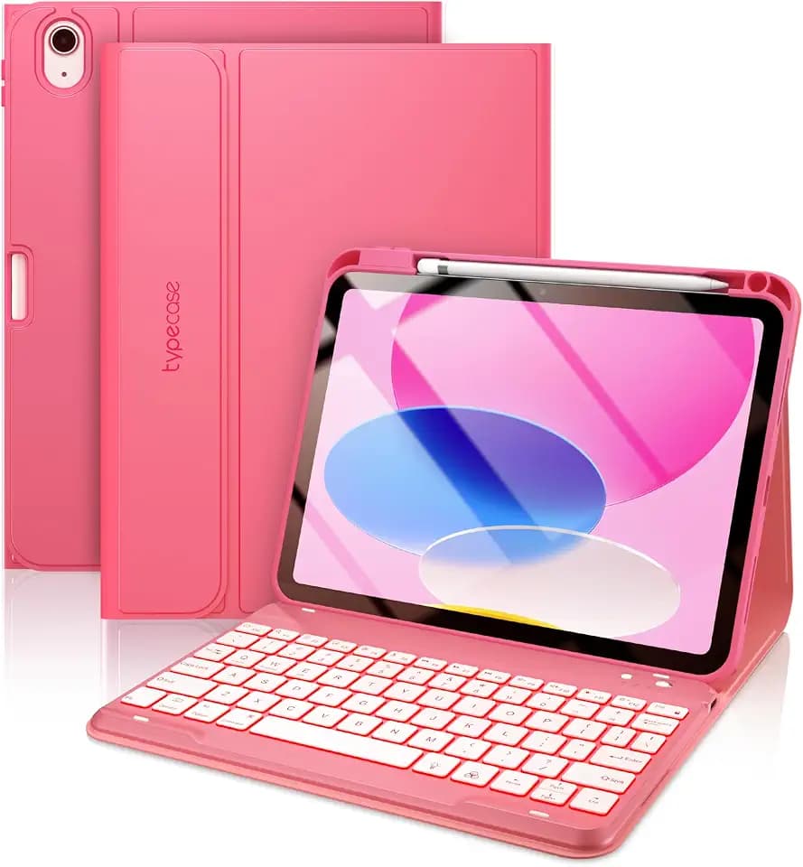 typecase Folio iPad A16 11th/10th Gen Case with Keyboard, Ultra-Light