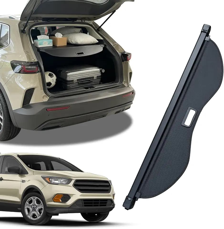 Cargo Cover for 2013-2018 Ford Escape,Retractable Trunk Cover