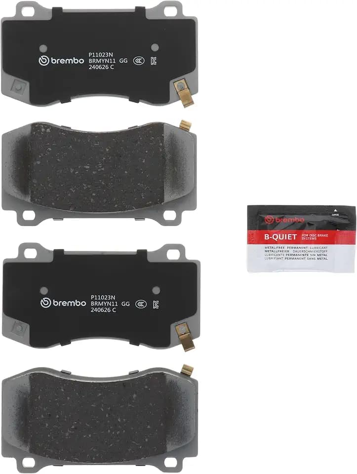 Brembo P11023N Premium Ceramic Front Disc Brake Pad Set CHRYSLER/DODGE/JEEP OE# 68002193AA