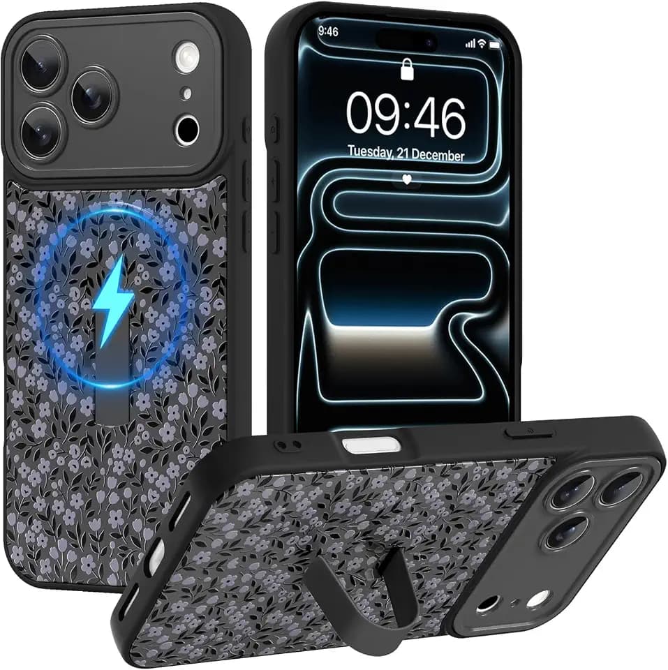 Magnetic Case for iPhone 17 Pro Max, Black