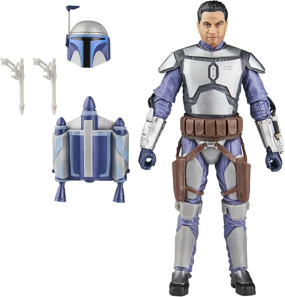 STAR WARS The Black Series Jango Fett, Attack of the Clones Premium Collectible 6 Inch Action Figure