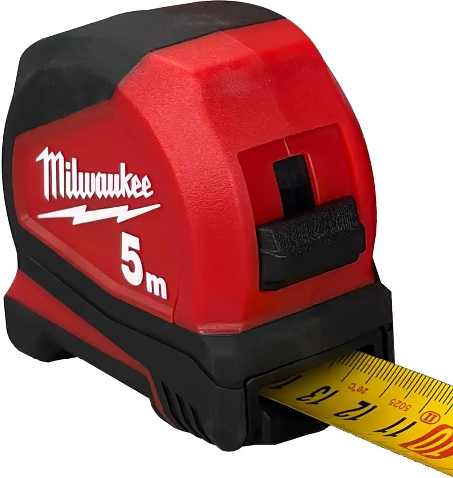 Milwaukee Flexómetro PRO 5m x 25mm métrica (cajas de 6), rot,schwarz