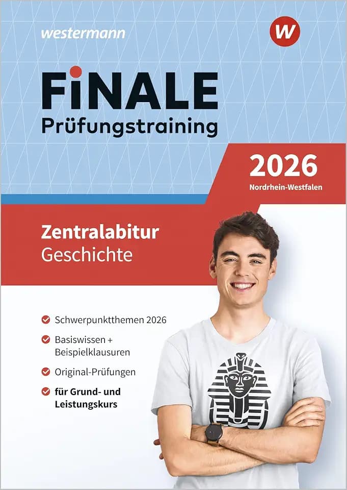 FiNALE Prüfungstraining Zentralabitur Nordrhein-Westfalen: Geschichte 2026