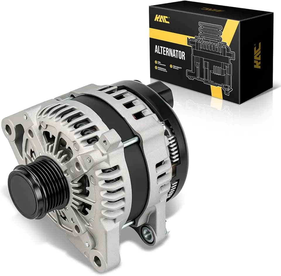 KAC 11353N Alternator 180Amp Compatible with Genesis 2009-2012 4.6L, 2012-2016 5.0L, Equus 2011-2016, K900 2015, 2016-2017 5.0L