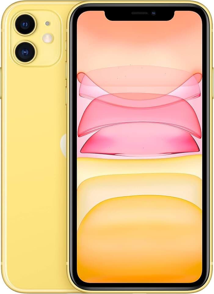 Apple iPhone 11 (64 GB) - Gelb (inklusive EarPods, Power Adapter)