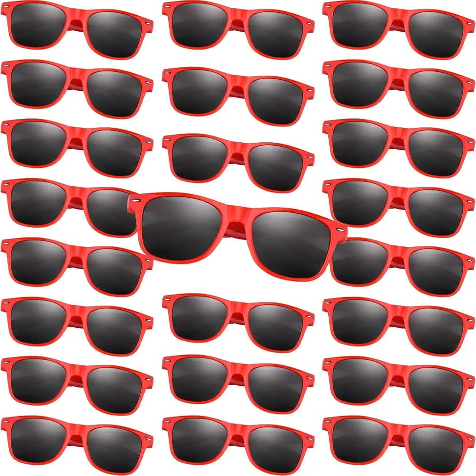 MIAHART 48 Pack Kids Party Sunglasses Bulk for Summer Party Favors Boys and Girls Birthday Party Goody Bag Fillers