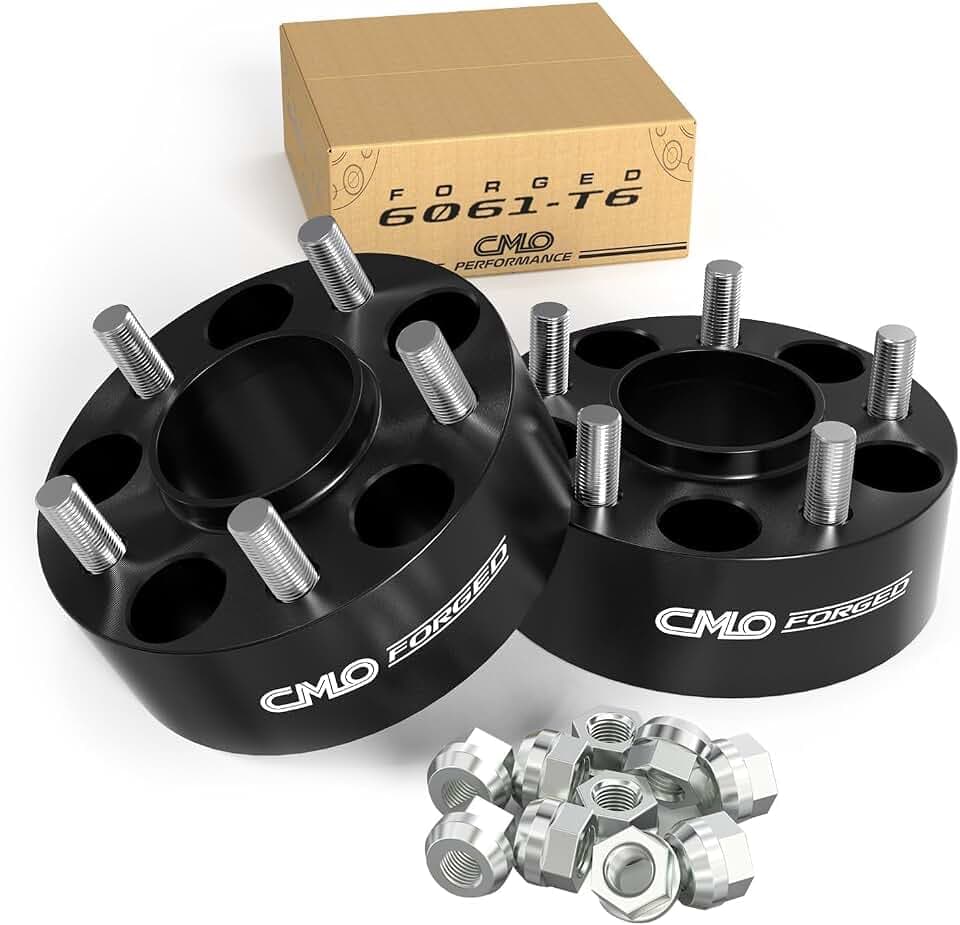 5x108 Wheel Spacers Fits Ford & Jaguar 2" (50mm), M12x1.5, 2PCS by CMO