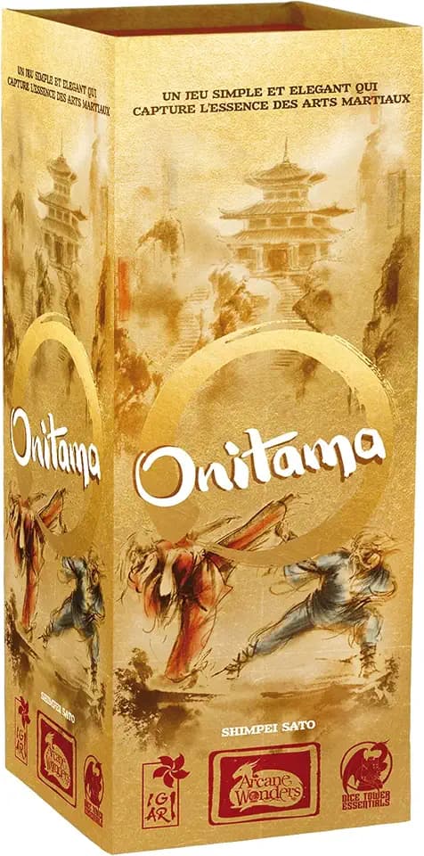 VORAGA Asmodee Igiari Onitama - Brettspiele - Strategiespiele ab 14 Jahren - Spiele für 2 Spieler - Französische Version
