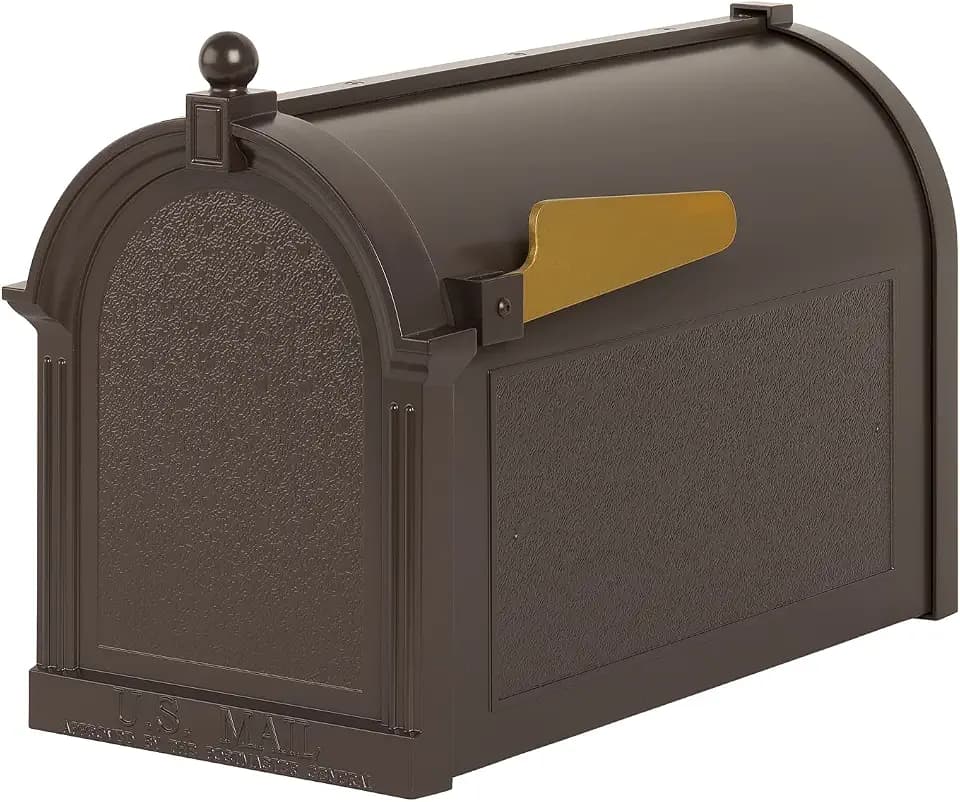 Whitehall Capitol Mailbox - Bronze, Extra Large