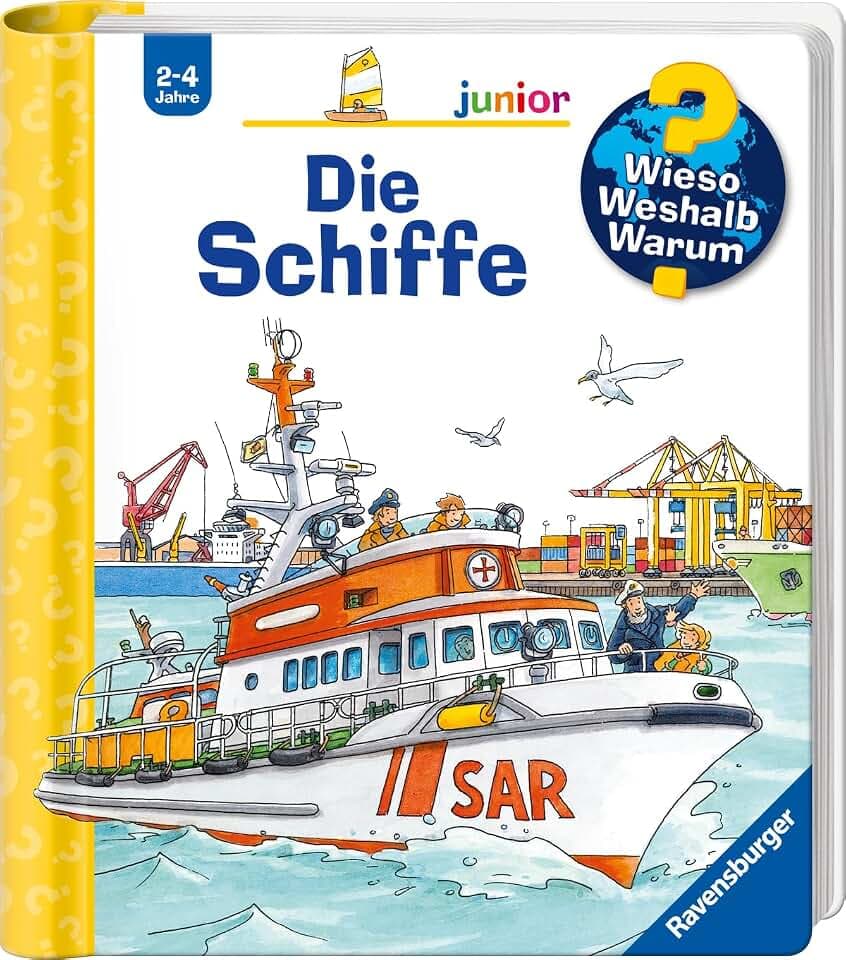 Wieso? Weshalb? Warum? junior, Band 8 - Die Schiffe (Sachbuch ab 2 Jahre - mit Klappen) (junior, 8)
