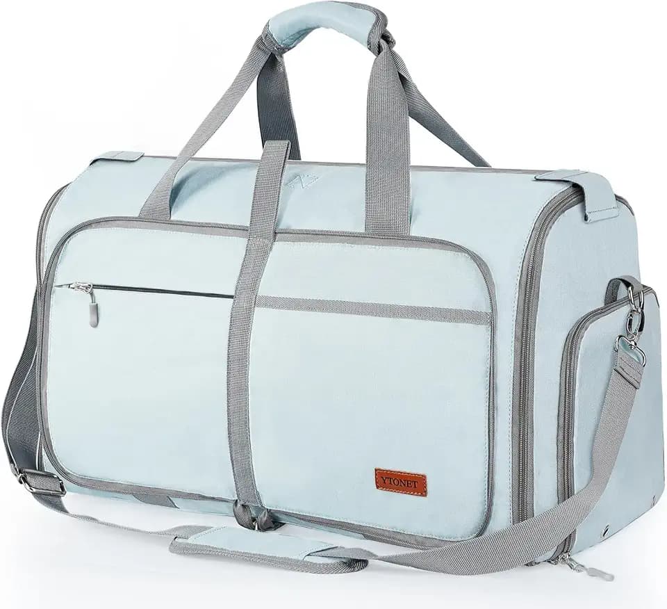 Ytonet Foldable Garment Duffle Bags for Travel, Carry On Convertible Bag