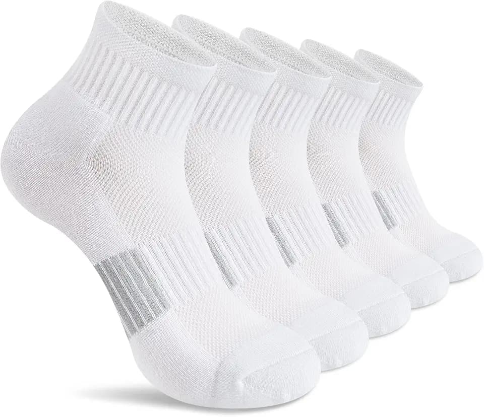 Gonii Ankle Socks Women Athletic Cushioned Running Hiking 5 Pairs
