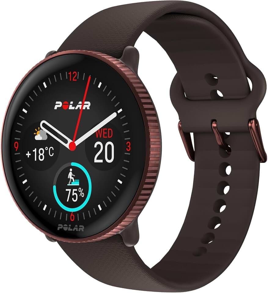 Polar Ignite 3 – Fitness- und Wellness-Smartwatch mit GPS, Schlafanalyse, AMOLED-Display, 24/7-Activity Tracker, Pulsmessung, personalisierten Trainingseinheiten und Sprachführung in Echtzeit