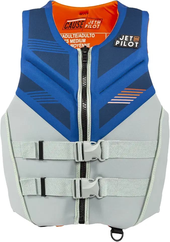 Jetpilot Cause Neoprene Coast Guard Approved Life Jacket PFD