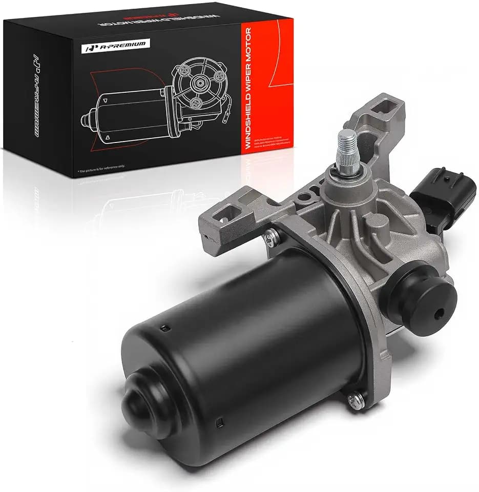 A-Premium Front Windshield Wiper Motor Compatible with Toyota Highlander