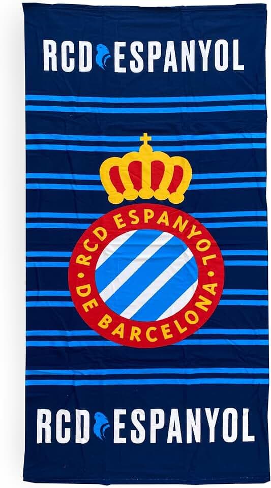 RCD Espanyol | Handtuch Streifen Schild
