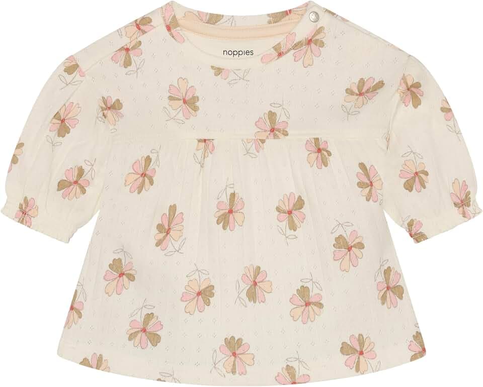 Noppies Baby - Mädchen Dress Ls AOP Girl Kinderkleid