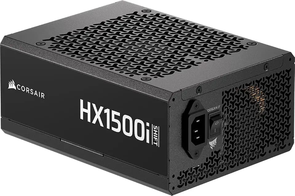 CORSAIR HX1500i Shift ATX 3.1 PCIe 5.1 Ready 1500W Power Supply – Black