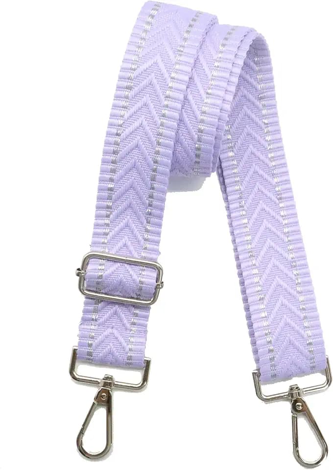 Crossbody Straps for Purses Gold Hardware Purse Strap Wide Shoulder Strap Adjustable Replacement,Retro Jacquard Embroidery for Shoulder Bags
