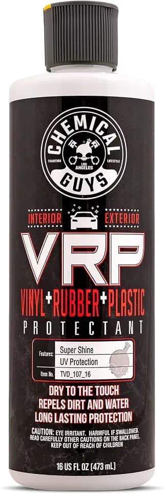 Chemical Guys, VRP Vinyl, Rubber & Plastic Dressing, Dry to Touch, 16 oz