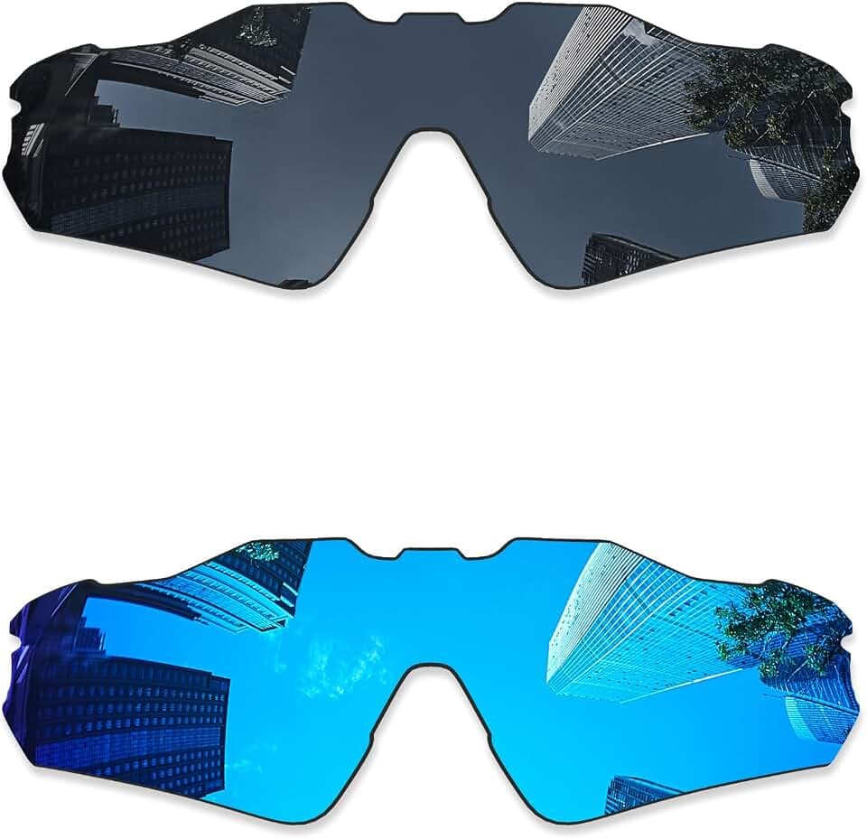 Polarized Replacement Lenses for Oakley Radar EV Path OO9208/Radar EV Path Asian Fit (AF) OO9275 Sunglasses