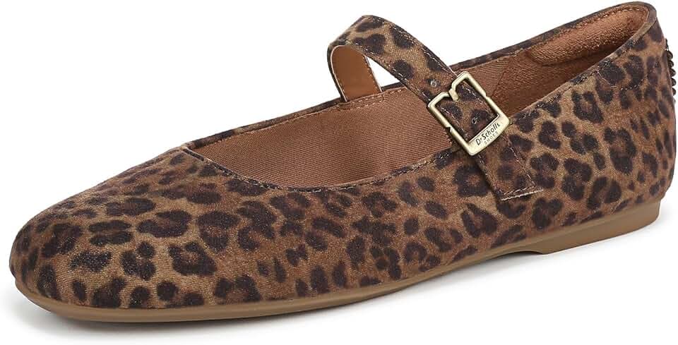Dr. Scholl's Shoes Women's Wexley Jane Mary Jane Flats, Comfortable Flats