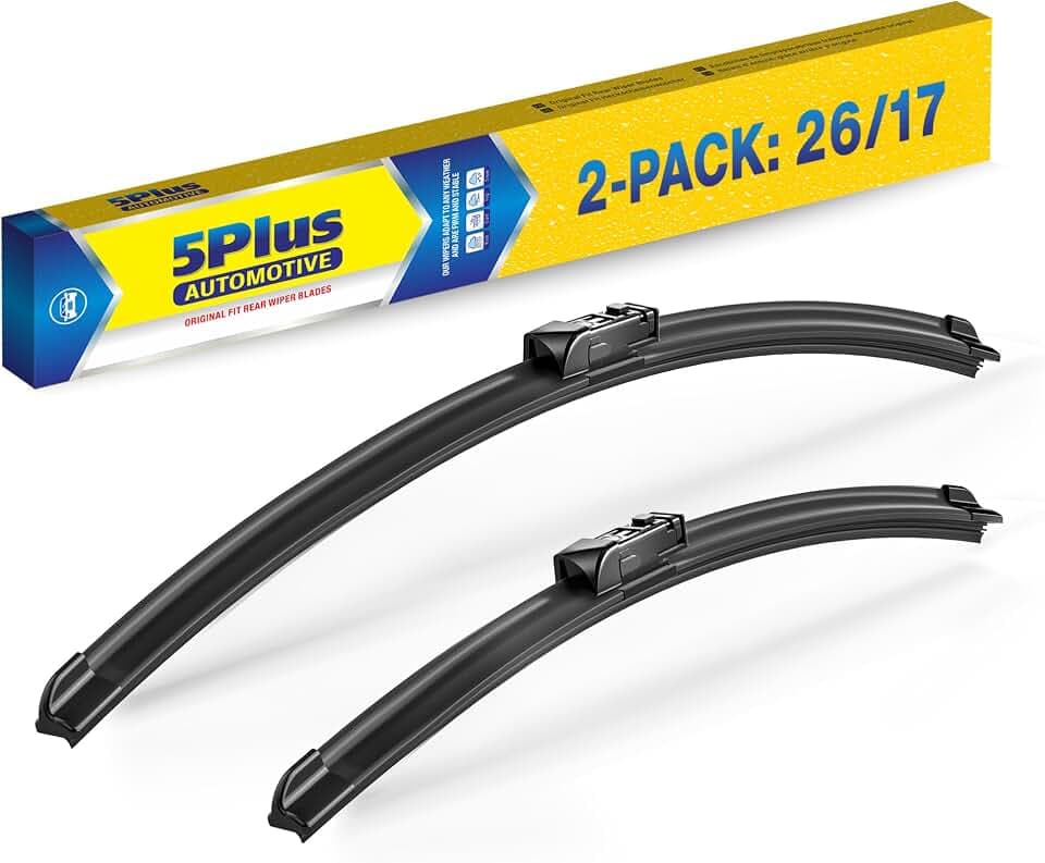 5 PLUS Custom-Fit Wipers fits 2019-2026 Subaru Forester Wiper Blades