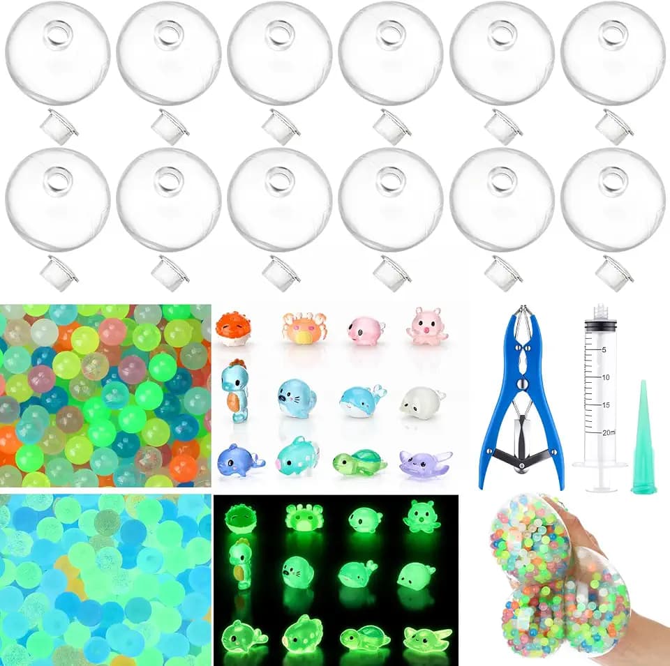 12 Set Glowing DIY Ball Making Kit, Ocean