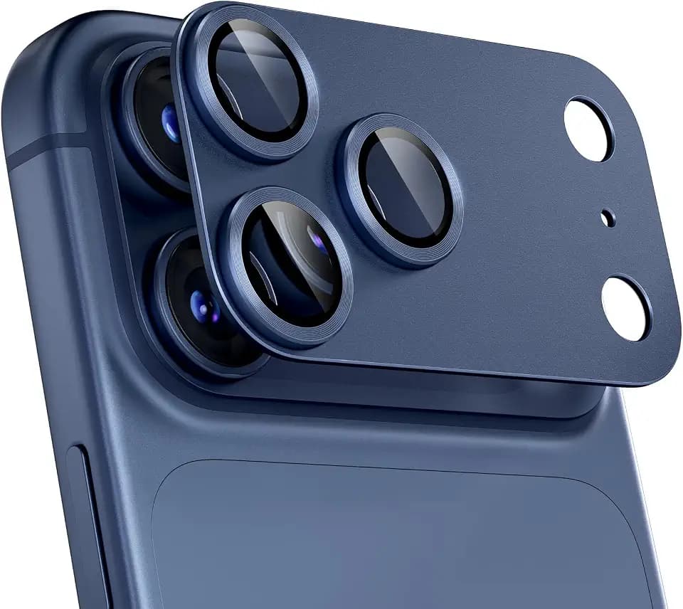 for iPhone 17 Pro Camera Lens Protector, Deep Blue