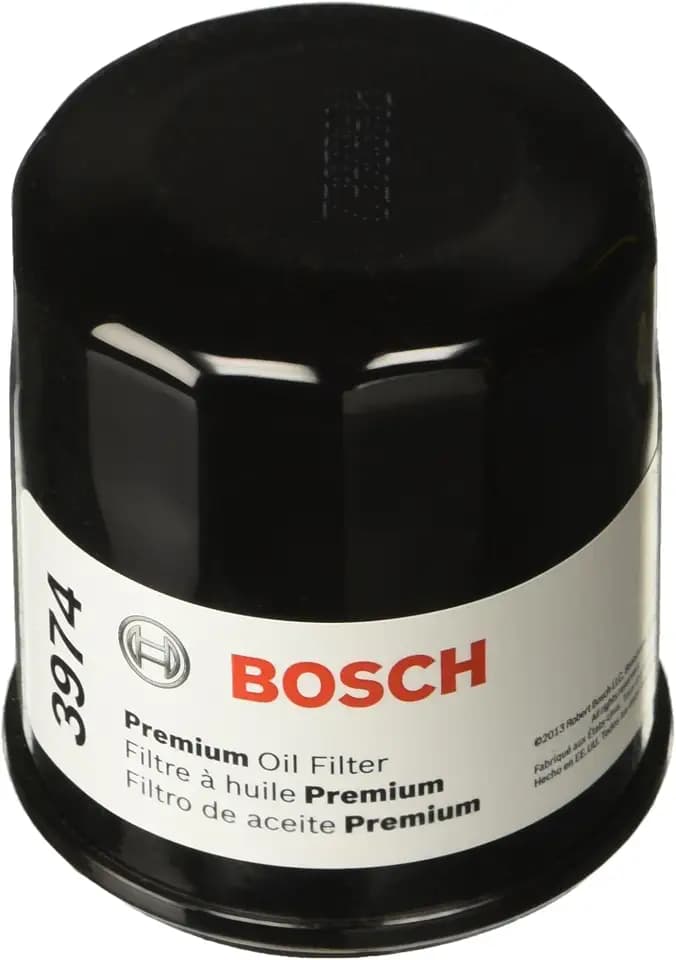 BOSCH 3974 Premium Engine Oil Filter with FILTECH Filtration Technology