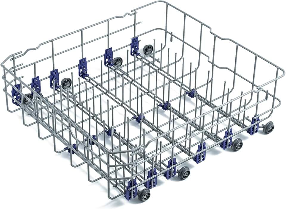 Upgraded 3751DD1001J 3751DD1001C Dishwasher Lower Rack Replacement Parts for LG Dishwasher Parts Lower Dishrack Drawer MGR47998602 LDF7774ST LDF5545ST LG Bottom Dishwasher Rack Wheels Dish Washer Tray