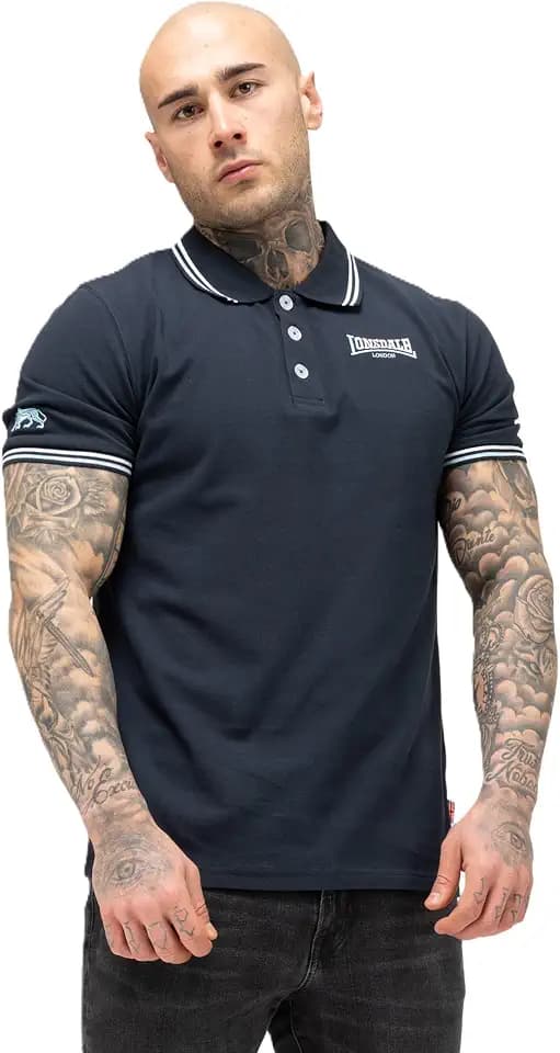 Lonsdale London Eastleigh Männer Poloshirt Navy