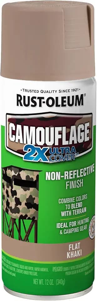 Rust-Oleum Ultra Cover 2X Camouflage Khaki Spray Paint