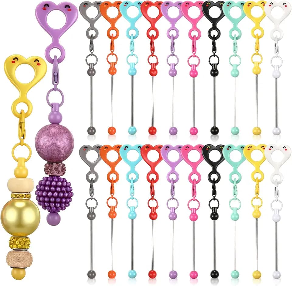 Sayglossy Beadable Tumbler Straw Charm Adapters