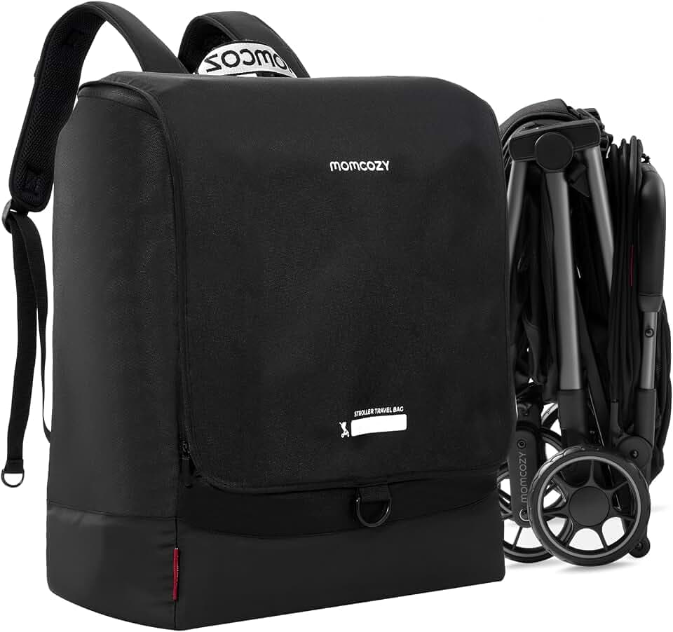 Momcozy ClickGo Stroller Travel Bag for Airplane, Handheld or Backpack