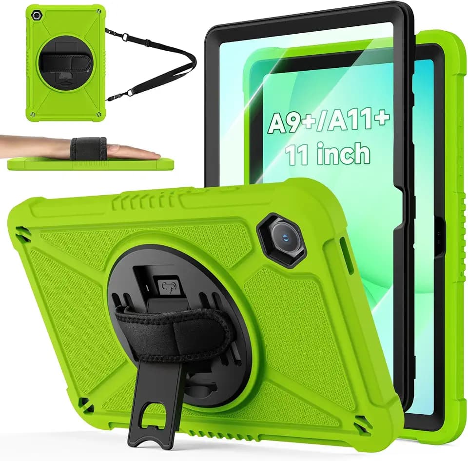 ZtotopCases for Samsung Galaxy Tab A11+ Plus/A9+ 11-Inch 2025/2023, Green
