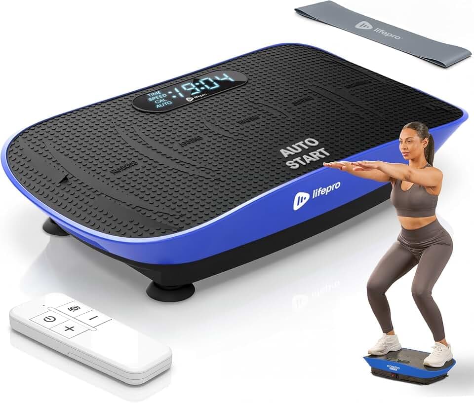 Lifepro CosmoPlate/VibranceX Vibration Plate with Bluetooth or LED Models